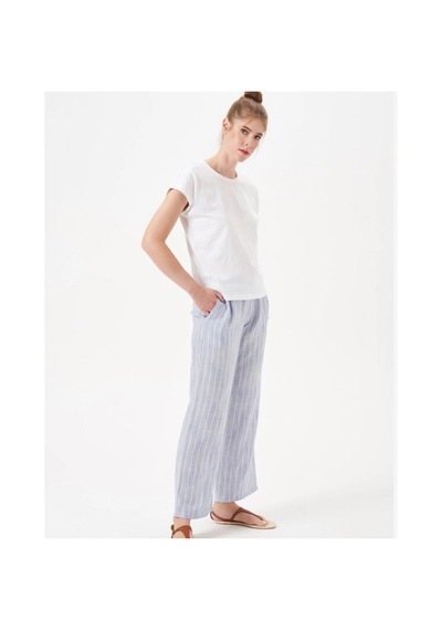 Angbutik Pjs 29102 Kadın Kısa Kol Pijama Takım mavi