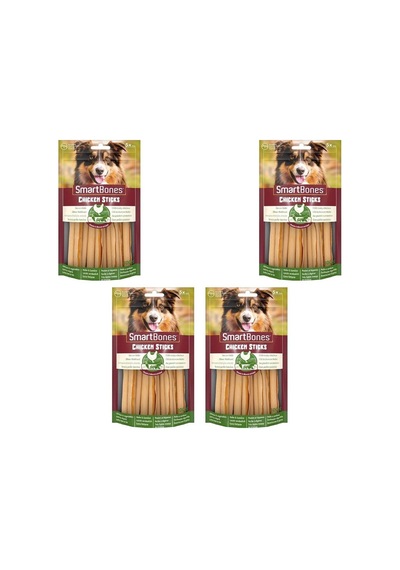 8in1 Smartbones Tavuklu Sticks Köpek Ödülü 4 x 5'li