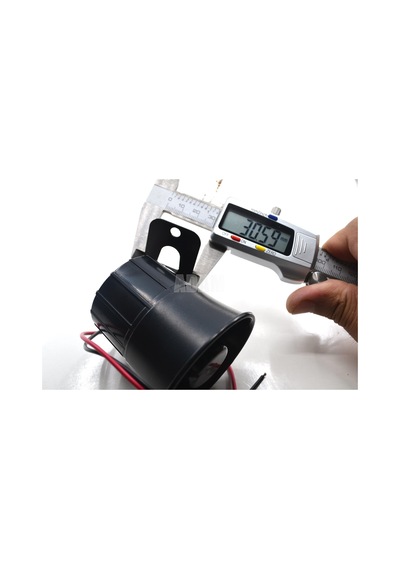 6 Ses Tonlu Mini Alarm Sireni 20W 12V Max.133dba Carub
