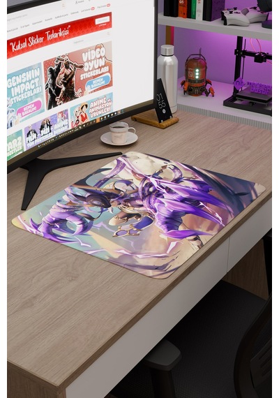 Cyno Genshin Impact Anime Gacha V5 - 48x40 Xl Gaming Mouse Pad Fare Altlığı