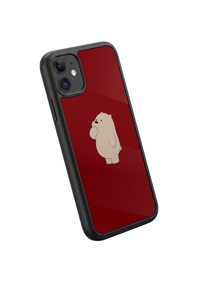 İphone 11 Uyumlu Kutupayısı Desenli Kamera Korumalı Darbelere Dayanıklı Kılıf 1119-kutupayısı-iphone11