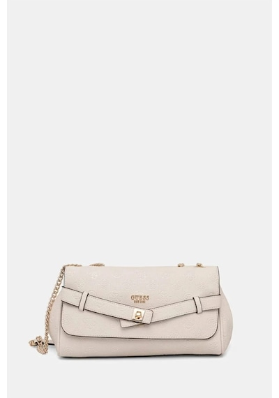 Guess Ella Logo Askılı Çanta-pd974621 Ekru