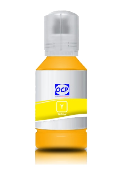 OCP Epson EcoTank L6460 Uyumlu Yazıcı Mürekkebi 140ml Y Yellow Sarı Pigment