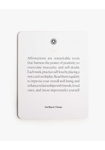 Mindful Affirmations Orijinal Renkli Motivasyon Ve Olumlama Kart