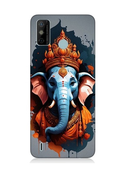 Tecno Spark 6 Go Uyumlu Ganesha Ganeşa Desenli Silikon Kılıf