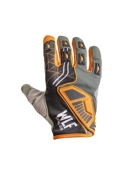 Wlf Racing MX Eldiven Gri - Turuncu