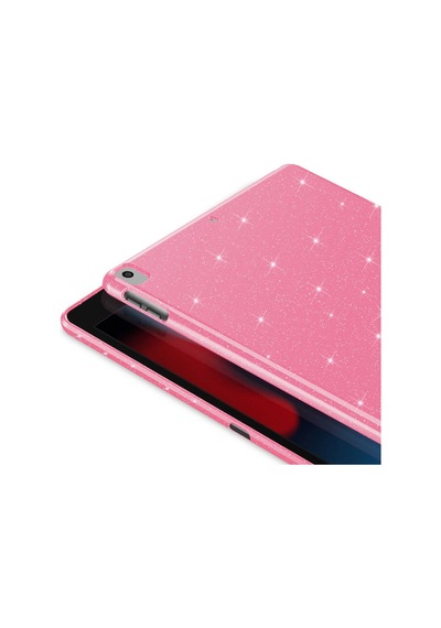 Nourthkiingdom Apple Uyumlu iPad Pro 10.5 7 Nesil Simli Parlak Görünümlü Tablet Koton Kıl Tablet Kılıfı