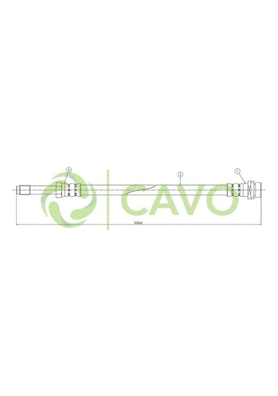 CAVO C800443A Fren Hortumu Arka Mondeo Station Model 93-