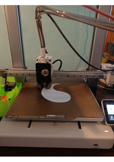 3d Baskı Yin Yang Tealight Mumluk İki Parçalı Siyah Beyaz Dekoratif Mum Tutucu