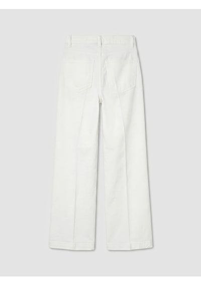 Lcw Comfort Ekru Wideleg Kadın Jean Pantolon