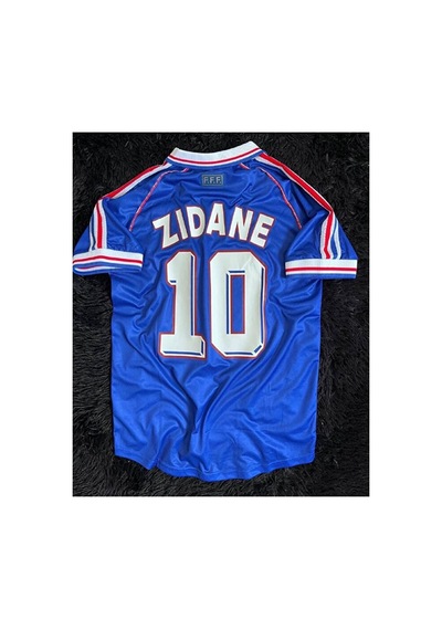 98 Dünya Kupası Fransa Zidane Yetişkin Forması Mavi