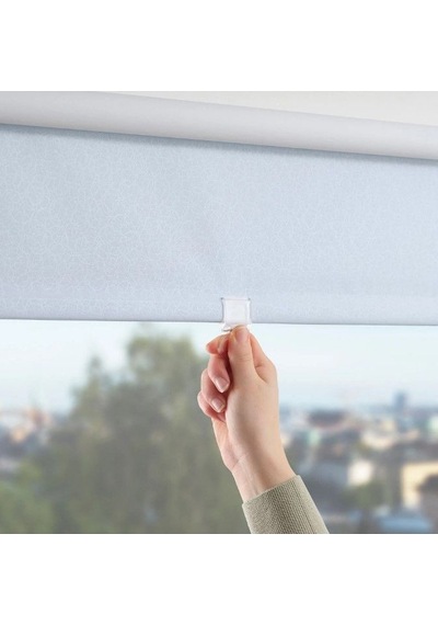 Ikea Fönsterblad Stor Perde 60 X 155 Cm Beyaz / Açık Lacivert