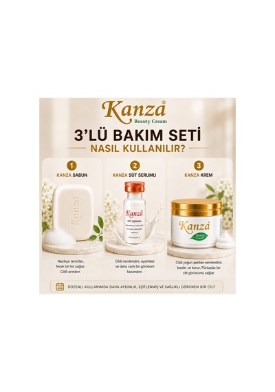 3'lü Bakım Seti Cilt Beyazlatıcı Ve Leke Karşıtı Beauty Cream + Süt Serumu + Sabun - 695206975