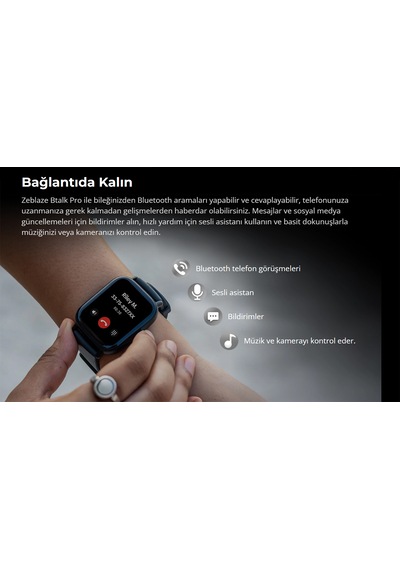 Zeblaze Btalk Pro Akıllı Saat (Distribütör Garantili)