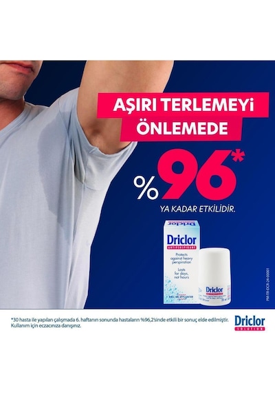 Aşırı Terleme Önleyici Antiperspirant Roll-on 20ml