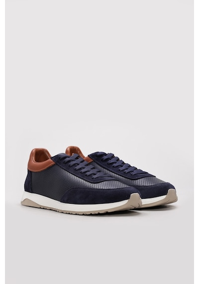 Fast Step Hakiki Deri Erkek Casual Ayakkabı 723ma065 Lacivert