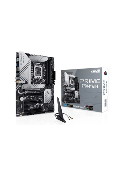 Asus Prıme Z790-p Wıfı, 4xddr5, 3x M.2, Hdmı, Dp, Type-c, Wi-fi 6, Bluetooth 5.2, 12-13.nesil, Lga17