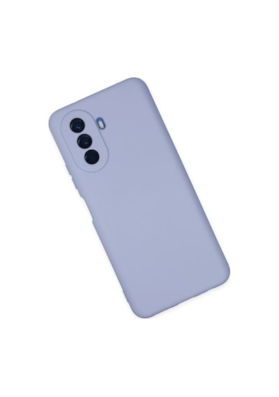 Uray Store Huawei Nova Y70 Kılıf Nano İçi Kadife Silikon - Lila