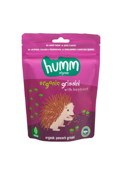 Humm Organik Vegan Pancarlı Grissini 55 G 8'li Avantaj Paketi - 8 Adet Tarı