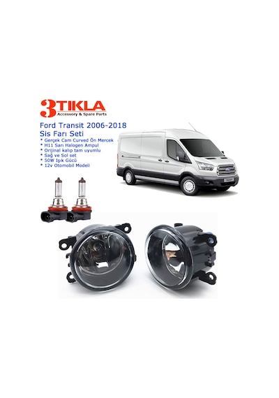 Transit 2014 Sis Farı Set Oem: 8200074008