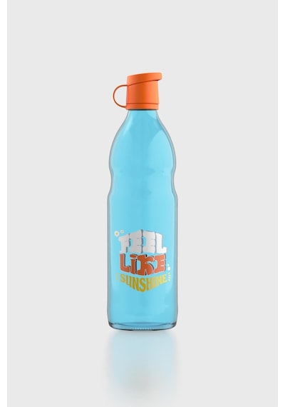 Renga Zen Feel Like Sunshine 1000 Ml Cam Şişe 182050 Mavi-turuncu