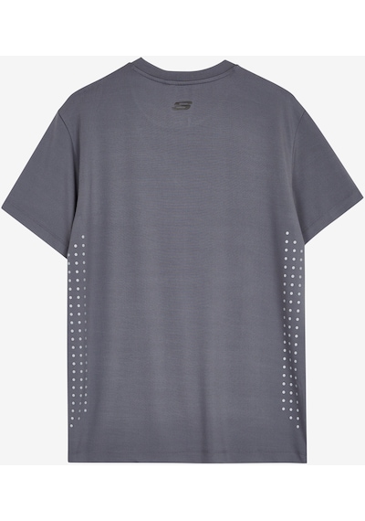 Skechers Performance Tops M Crew Neck T-Shirt Erkek Gri Tshirt S221497-003