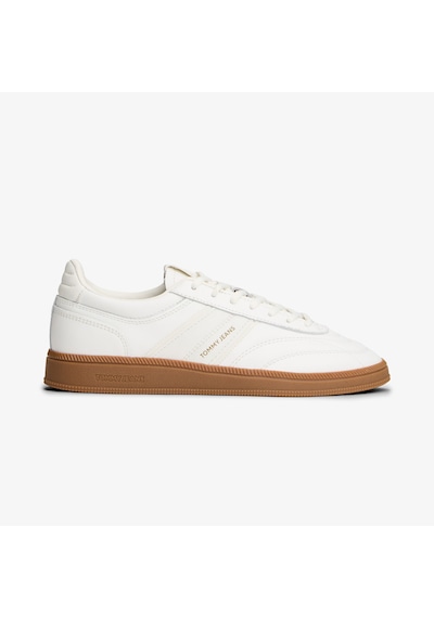 Tommy Hilfiger The Greenwich Edge Leather Kadın Beyaz Spor Ayakkabı En0en03000 Beyaz
