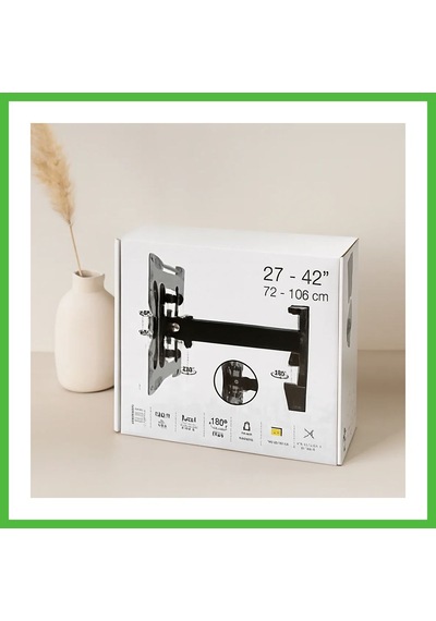 Vaveni Hareketli Tv Duvar Askısı 27-42 İnç 20kg 180 Arz