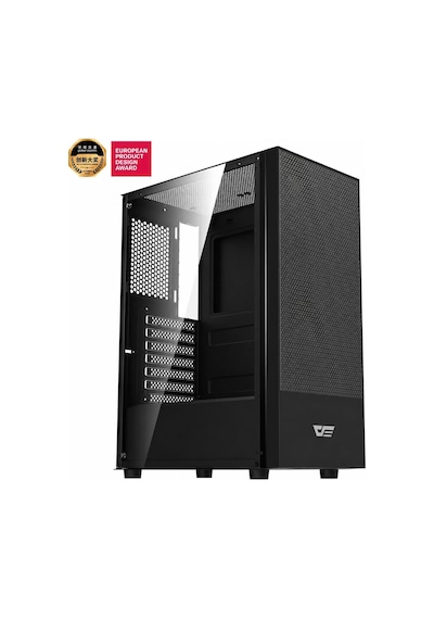 Aigo / Darkflash A290 Usb3.0 3 12cm Fan Temperlı Cam Sıyah Atx Oyuncu Kasası Psu Yok