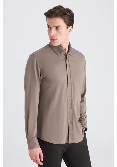 D'S Damat Ds Damat Comfort Vizon Örme Gömlek 5hc02td02265m Çok Renkli