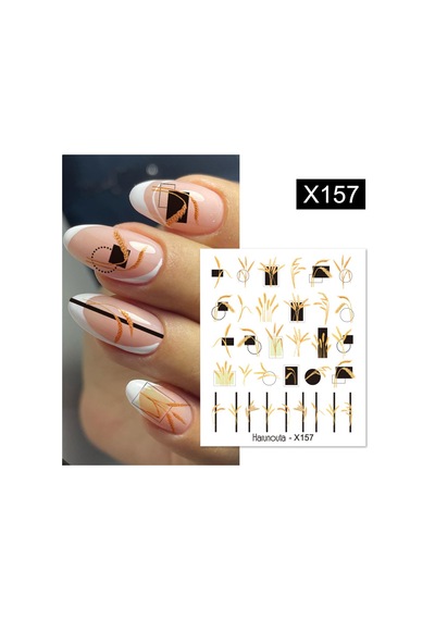 Su Transferli Nail Art Sticker X157 55344-12