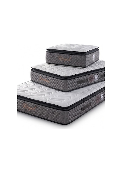 Junior Bedding 90x190 Tek Kişilik Yatak Ortopedik Yaylı Yatak Konforlu Ve Destekleyici Yatak Antasit - Beyaz