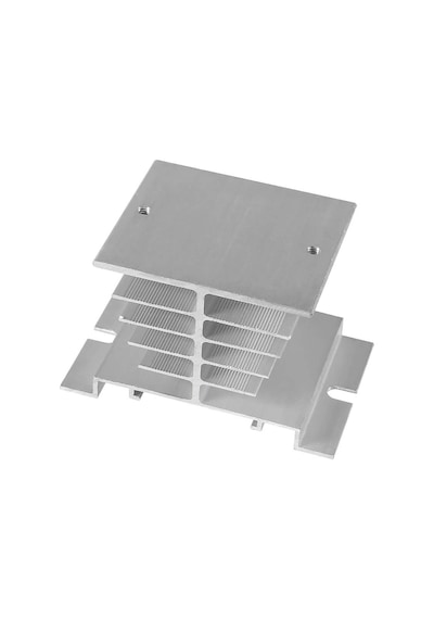 Ssr Alüminyum Soğutucu Blok Solid State Röleler İçin 10a/40a Ray Montaj Edilebilir Isı Sıcaklık Düş