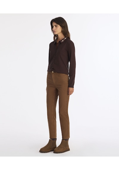 Yargıcı Slim Normal Bel Pantolon 25kkpn3068x 003 Kahverengi