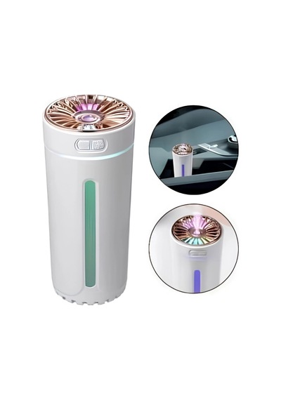 Mini Araç Nemlendirici 5 Esans  Usb Işıklı Koku Difüzörü