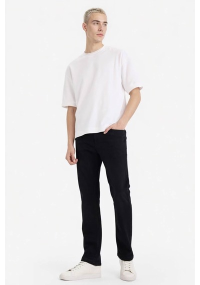 Defacto Sergio Regular Fit Siyah Erkek Jean Pantolon W6868az/nm40