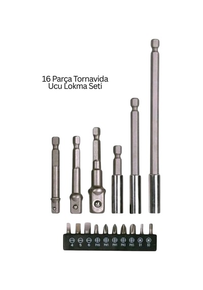 16lı Matkap Ucu Seti 32233624