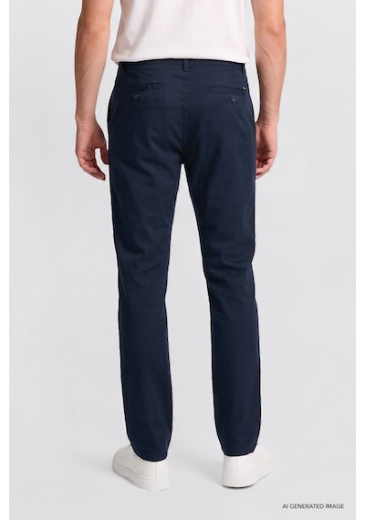 Lee Yumuşak Dokulu Slim Fit Esnek Erkek Chino Pantolon L2620158410 Lacivert
