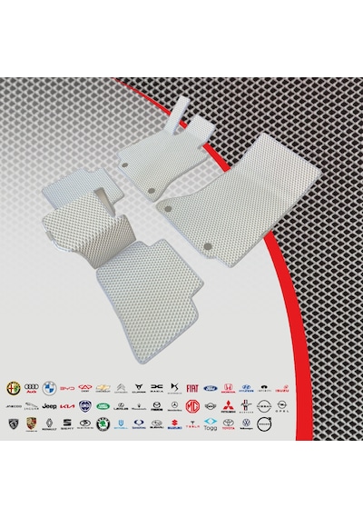 Taigo 2023 Akıllı Oto Paspas Takımı Eva Mat Bej