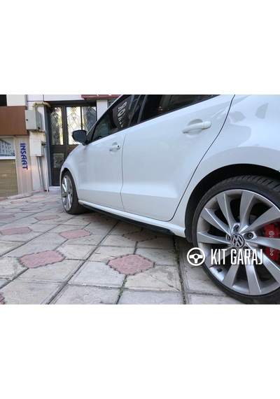 Kit Garaj Polo Gti Yan Marşpiyel Çift Plastik Boyalı