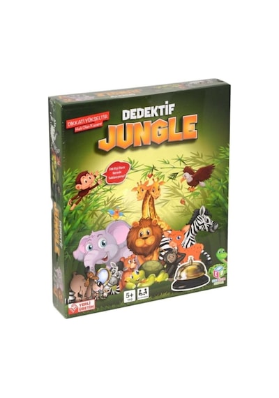 Hobi Eğitim Dedektif Jungle Zeka Oyunu