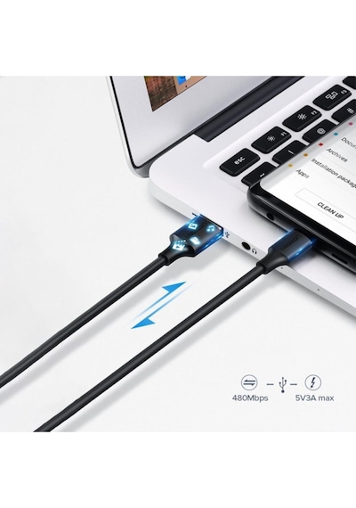 Usb Type-c Şarj Ve Data Kablosu 1.5 Metre
