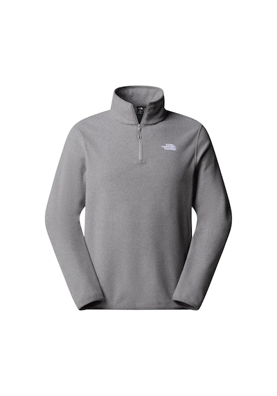 The North Face Glacier 1/4 Fermuarlı Polar Fleece Nf0a8d0qcqı1 Gri
