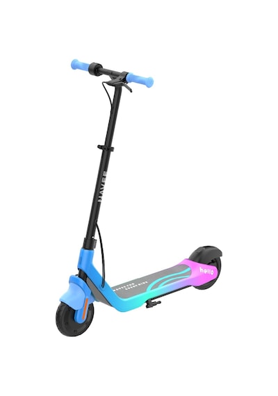 K100 Plus Ayarlanabilir Gidonlu Çocuk Elektrikli Scooter 160w Güç 11 Km Menzil Mavi
