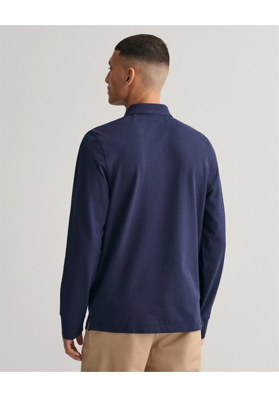 Gant Erkek Lacivert Regular Fit Logolu Polo-lacivert Lacivert