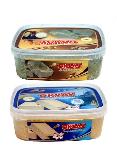 Okyay Kakaolu + Vanilyalı Tahin Helvası 2 x 740 G
