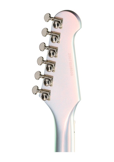 Epiphone Futura Firebird Custom Elektro Gitar Quicksilver Shift 104080445202