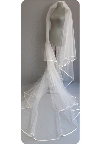 Suzanna Moda 2mt 50cm Boy Uzun Dış Çekim Hayal Tül Gelin Duvağı