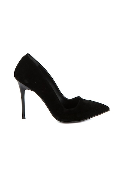 Fox Shoes Siyah Kadın Topuklu Ayakkabı 8922151902