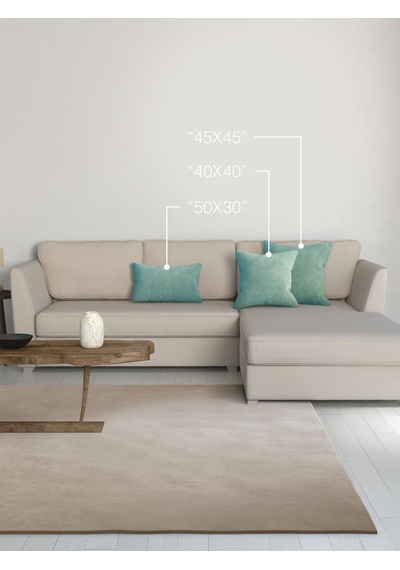 Home Daily Series Sis Mavisi Rengi Kırlent Yastık Kılıfı Sis Mavisi